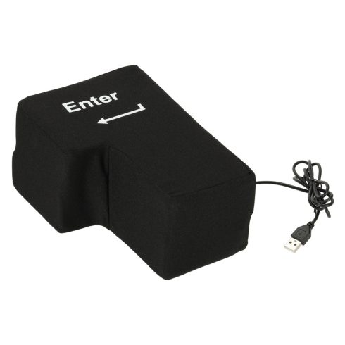 ENTER billentyű nagyméretű anti-stressz USB párna