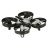 JJRC H36 mini 2.4GHz 4CH 6 tengelyes RC drone fekete