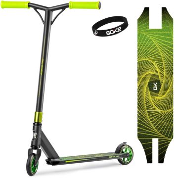 SOKE PRO trükkös roller, sárga és zöld