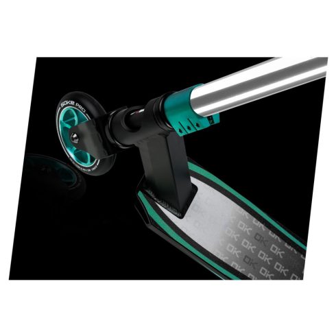 SOKE PRO ezüst és türkiz színű trükkös roller