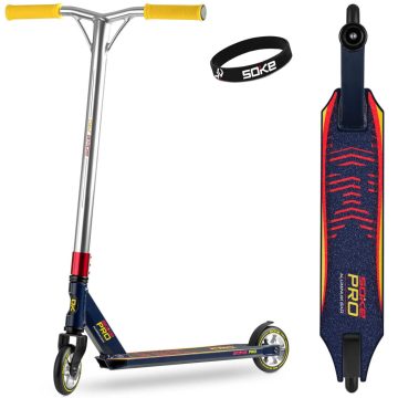 SOKE PRO trükkös roller, sötétkék és piros