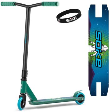 SOKE GO! zöld és kék trükkös roller