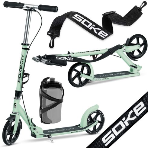 Soke City zöld robogó