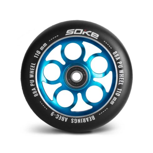 Robogó kerekek 110 mm kék, 2 db