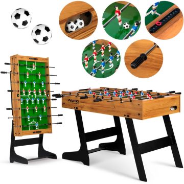 Neosport foosball asztal 121 x 61 x 80 cm NS-803 fa