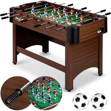 Neosport foosball asztal 118x61x79 cm NS-804 sötétbarna