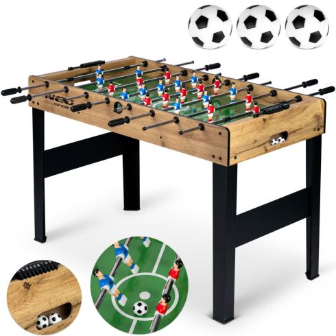 Neosport foosball asztal 118x61x79cm NS-805 fa