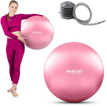 Gyakorlólabda 55 cm NS-950 rózsaszín