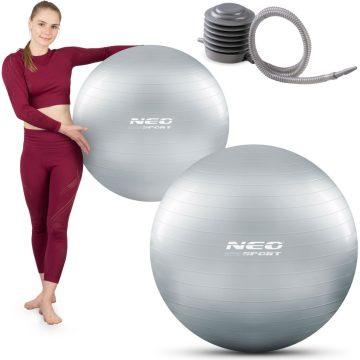 Gyakorlólabda 75 cm NS-952 ezüst
