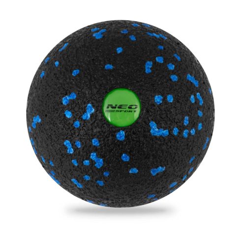 Masszázs- és fitneszlabda NS-965 fekete-kék