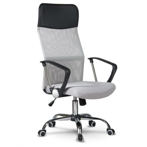 Sofotel Sydney mikrohálós irodai szék, világosszürke