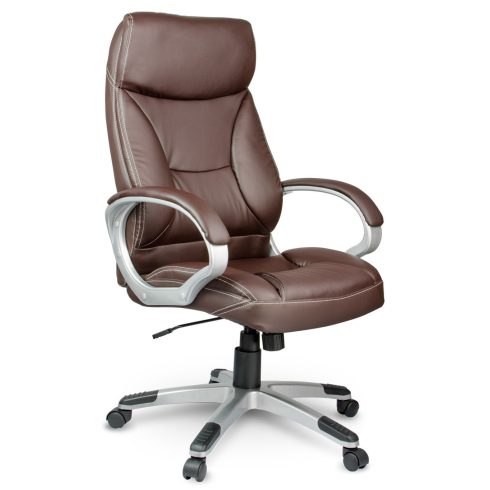 Sofotel EG-223 barna bőr irodai szék