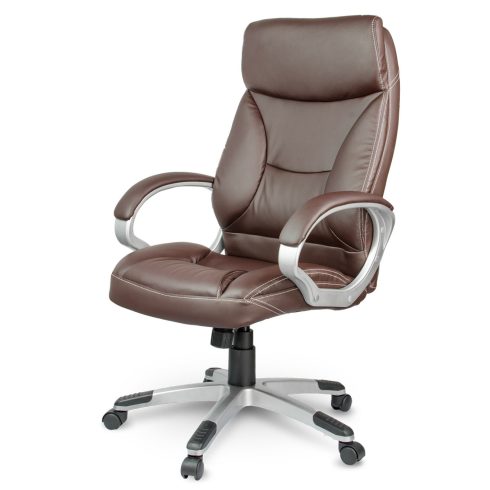 Sofotel EG-223 barna bőr irodai szék