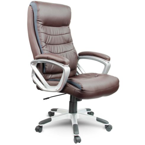Sofotel EG-226 barna bőr irodai szék