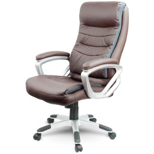 Sofotel EG-226 barna bőr irodai szék