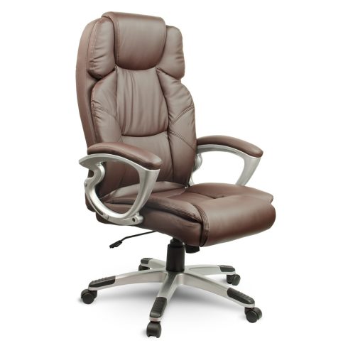 Sofotel EG-227 barna bőr irodai szék