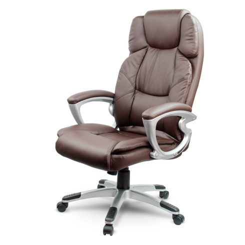 Sofotel EG-227 barna bőr irodai szék