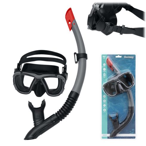 Zestaw do nurkowania szary Bestway 24021