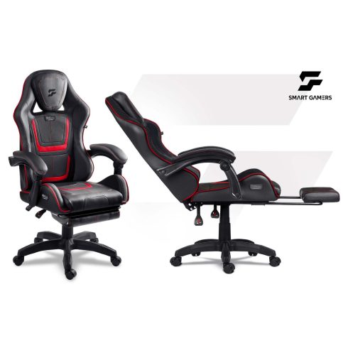 Forgó játékszék, gamer szék, Spectre Sofotel vödör lábtartó