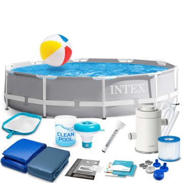305 x 76 cm 15 az 1-ben INTEX 26702 keretes kerti medence