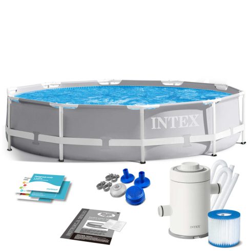 INTEX 26702 305 x 76 cm 3 az 1-ben keretes kerti medence