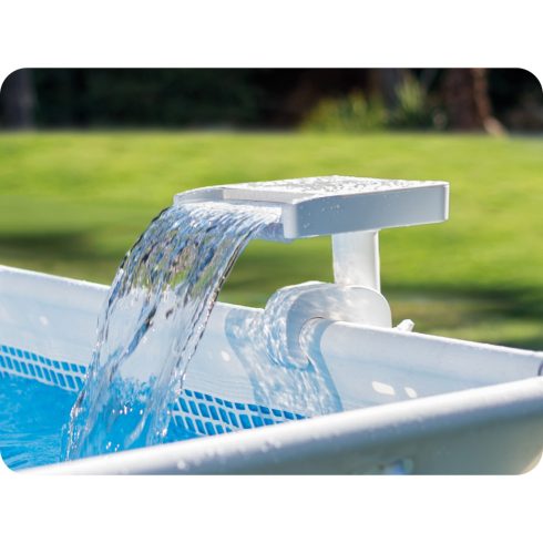 INTEX 28090 LED-es világítású medence vízesés