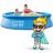 INTEX 28106 244 x 61 cm 6 az 1-ben keretes medence