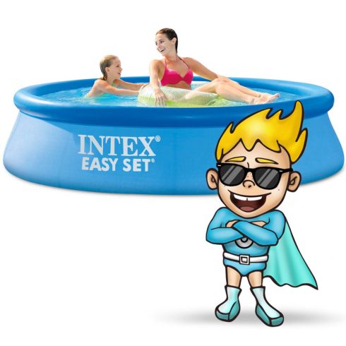 INTEX 28106 244 x 61 cm 6 az 1-ben keretes medence