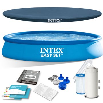 INTEX 28158 457 x 84 cm 4 az 1-ben keretes medence