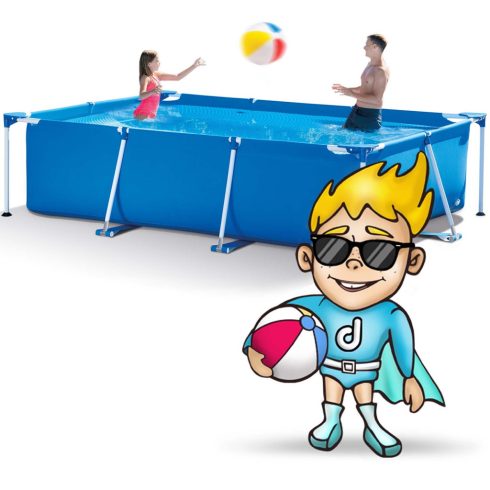 INTEX 28271 keretes kerti medence, 260 x 160 x 65 cm