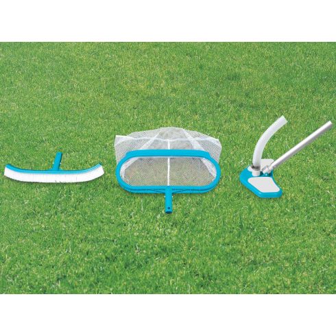 Komplet akcesoriów do czyszczenia - siatka, szczotka, odkurzacz INTEX 29057