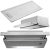 Berdsen BE-60-LW 60 cm INOX teleszkópos páraelszívó