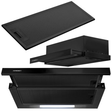   Szekrény alá szerelhető páraelszívó - 60 cm Berdsen BE-60-LW fekete