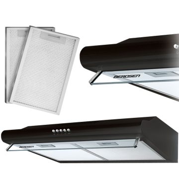   Szekrény alá szerelhető páraelszívó - 60 cm-es elszívó Berdsen BE-10-A fekete