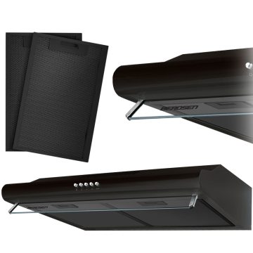   Szekrény alá szerelhető páraelszívó - 50 cm-es elszívó Berdsen BE-10-A fekete