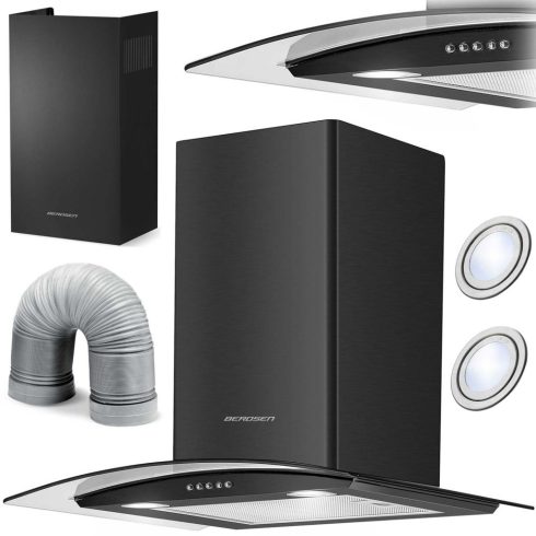 Berdsen BT-201 60 cm-es kéményes páraelszívó