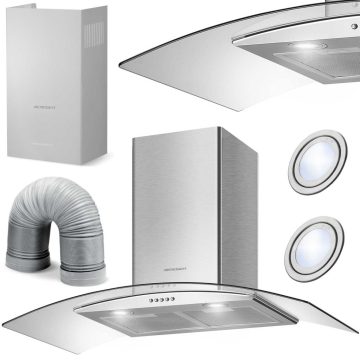 Berdsen BT-223 INOX 90 cm kéményes páraelszívó