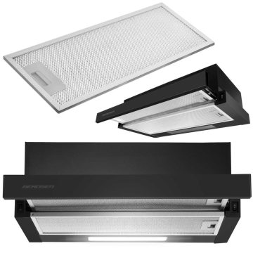 Berdsen BT-230 fekete matt teleszkópos páraelszívó