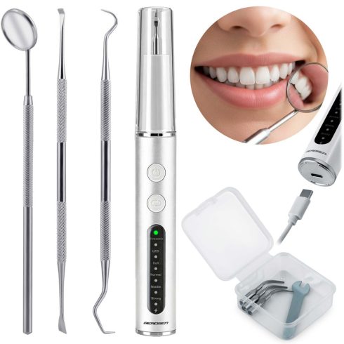 Ultrahangos fogkőleválasztó 4 mód a fogkő eltávolítására LED Berdsen BD-251