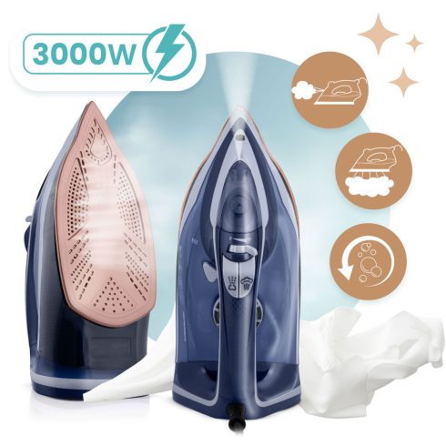 Gőzölős vasaló 3000W Berdsen BD-330 kerámia bevonat függőleges működés
