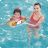   Strandgyűrű úszáshoz Sea Adventures for Children Bestway 36113 delfin