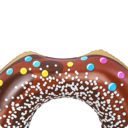 Felfújható strandúszógyűrű barna Donut 107cm BESTWAY