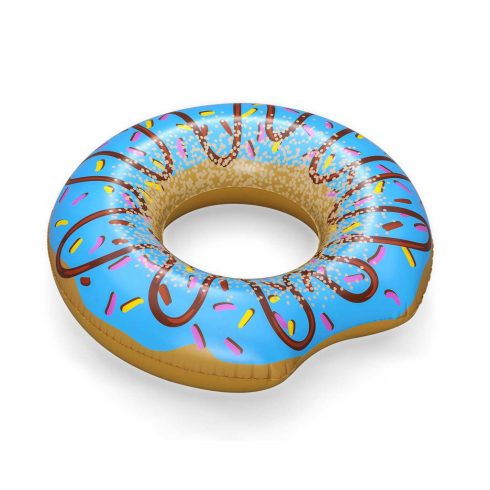 Felfújható strandúszógyűrű kék ​​Donut 107cm BESTWAY