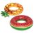 Fruit 2 mintás úszógyűrű Bestway 36121 ananász
