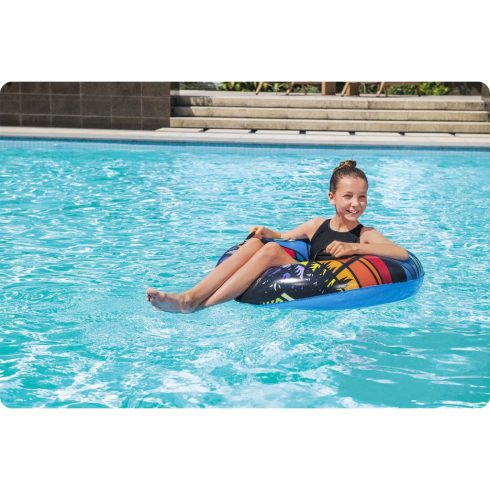 Kék úszógyűrű 91 cm Bestway 36350