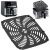 Rács tálca Air Fryer 22,5x24 Berdsen BD-655-höz