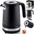 Czajnik elektryczny 1,7l Berdsen BD-705 czarno-srebrny