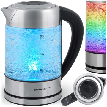   Elektromos üvegforraló hőfokszabályzóval 1,7l 2200W Berdsen BD-714