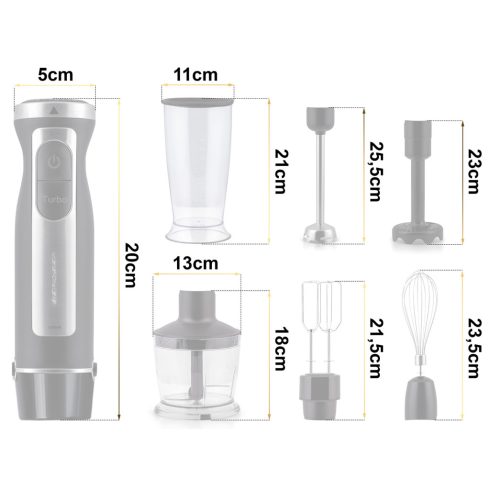 1500 W BD-754 Berdsen kézi turmixgép