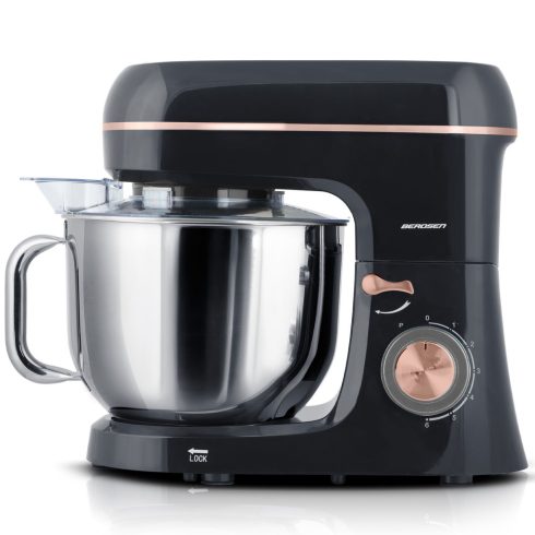 Berdsen 1400 W BD-756 3 az 1-ben 6 literes bolygóműves keverőgép-konyhai robotgép
